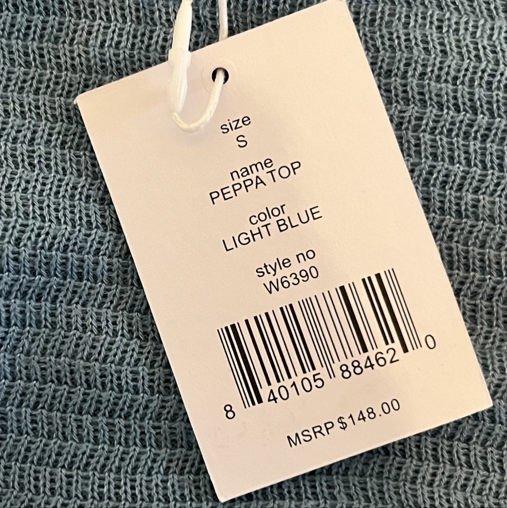 Walter Baker Peppa Top in Blue Size Small NWT - Picture 11 of 13
